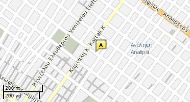 Location of business on map