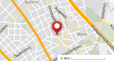 Location of business on map