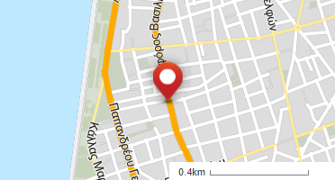Location of business on map