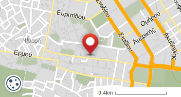Location of business on map