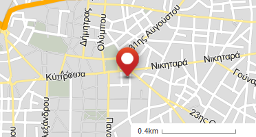 Location of business on map