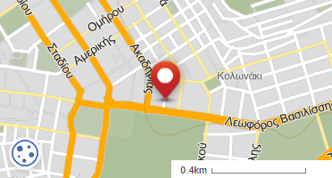 Location of business on map