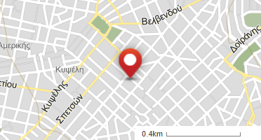 Location of business on map