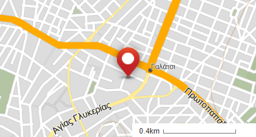 Location of business on map