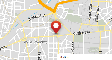 Location of business on map