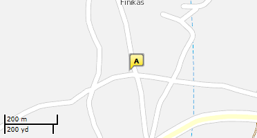 Location of business on map