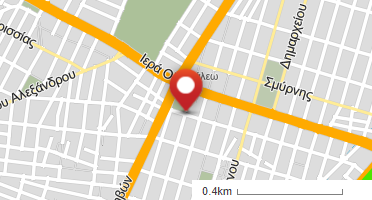 Location of business on map
