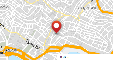 Location of business on map