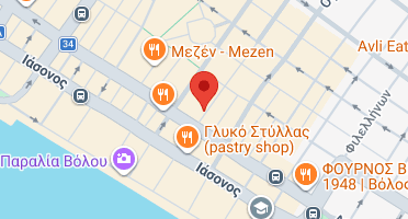Location of business on map