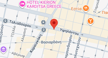 Location of business on map