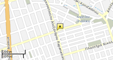 Location of business on map