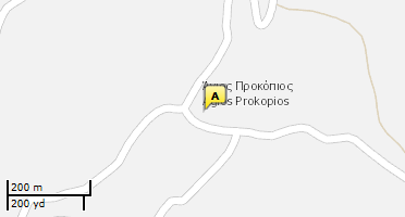 Location of business on map