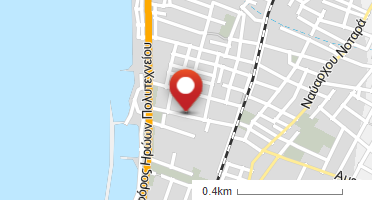 Location of business on map