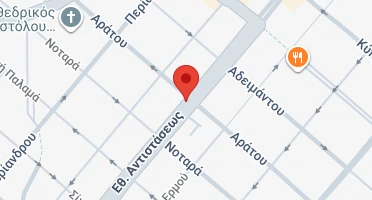Location of business on map