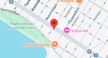 Location of business on map