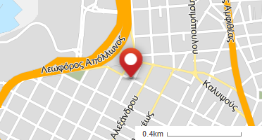 Location of business on map