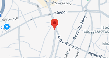 Location of business on map