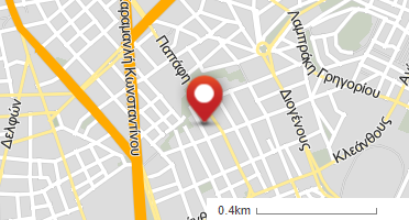 Location of business on map
