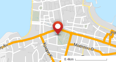 Location of business on map
