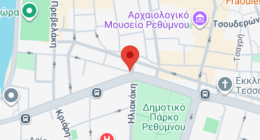 Location of business on map