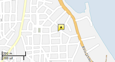Location of business on map
