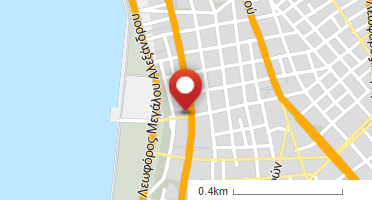 Location of business on map