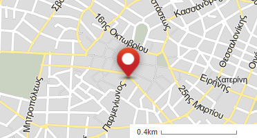 Location of business on map