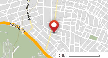 Location of business on map