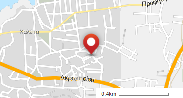 Location of business on map