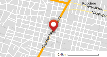 Location of business on map