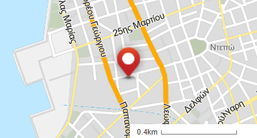 Location of business on map