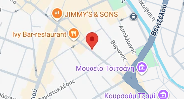 Location of business on map