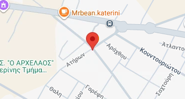 Location of business on map