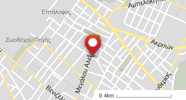 Location of business on map