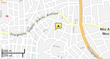 Location of business on map