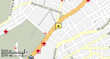 Χάρτης και σημείο της επιχείρησης