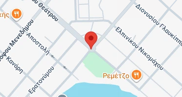 Location of business on map