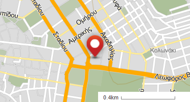 Location of business on map