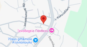 Location of business on map