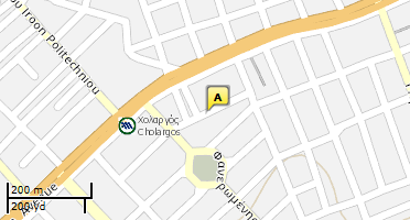 Location of business on map