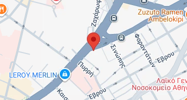 Location of business on map