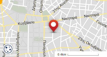 Location of business on map