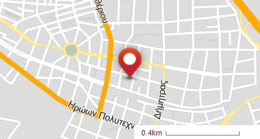 Location of business on map