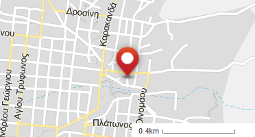 Location of business on map