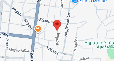 Location of business on map