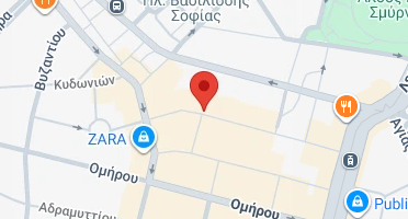 Location of business on map