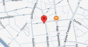 Location of business on map