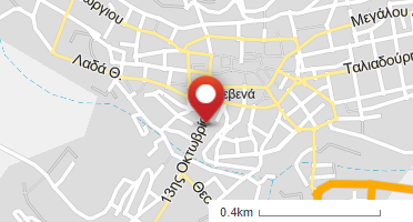 Location of business on map