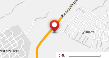 Location of business on map