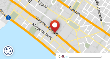 Location of business on map